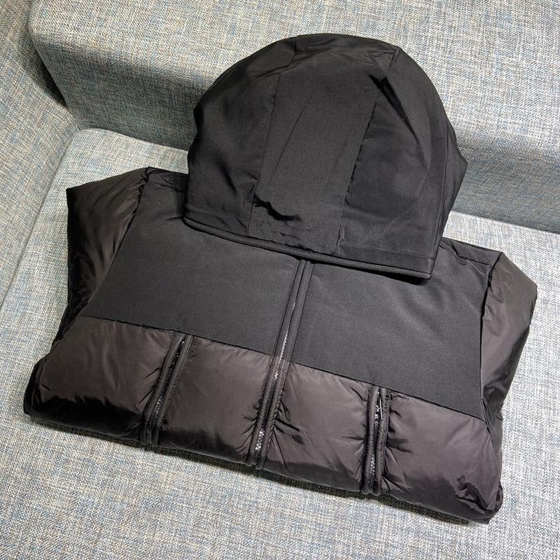 World-famous Moncler lettering embroidered hooded down jacket replica mon45058