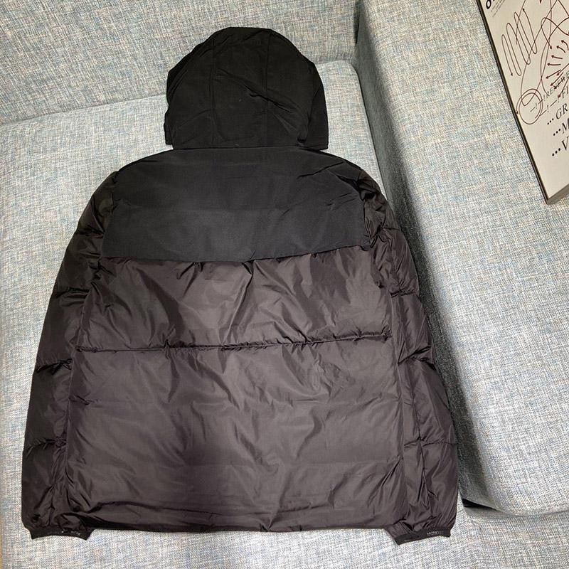 World-famous Moncler lettering embroidered hooded down jacket replica mon45058