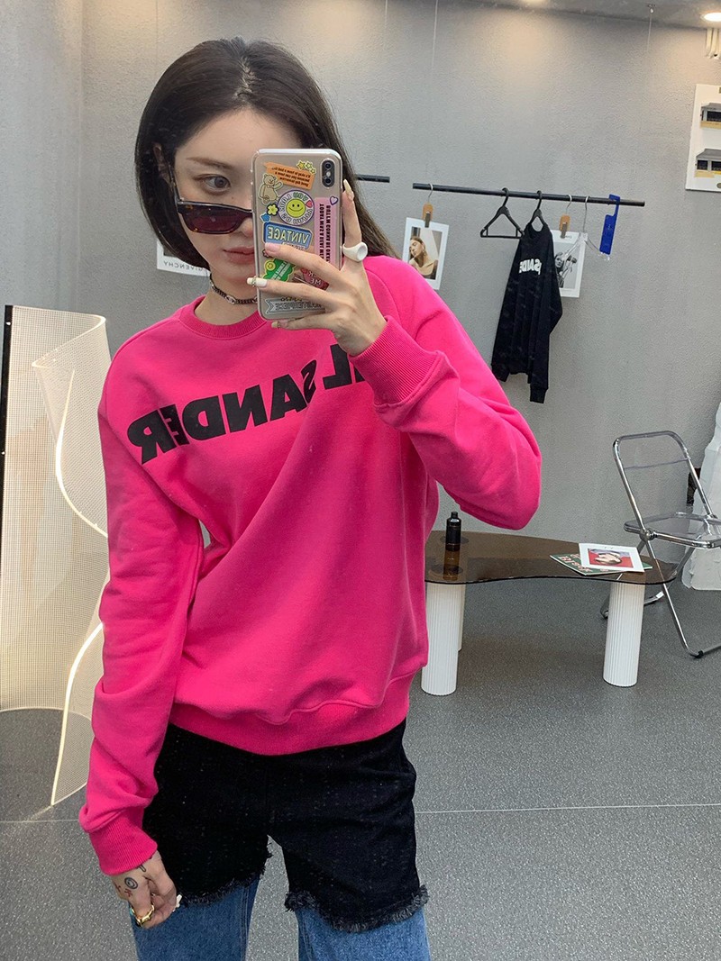 Very popular all over the world? Jil Sander hoodie replica logo sweatshirt Jim97577