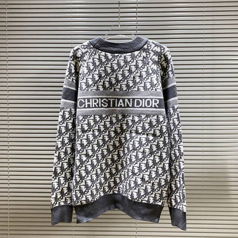With tracking [Dior] 21/22aw new reversible crew neck sweater des87741
