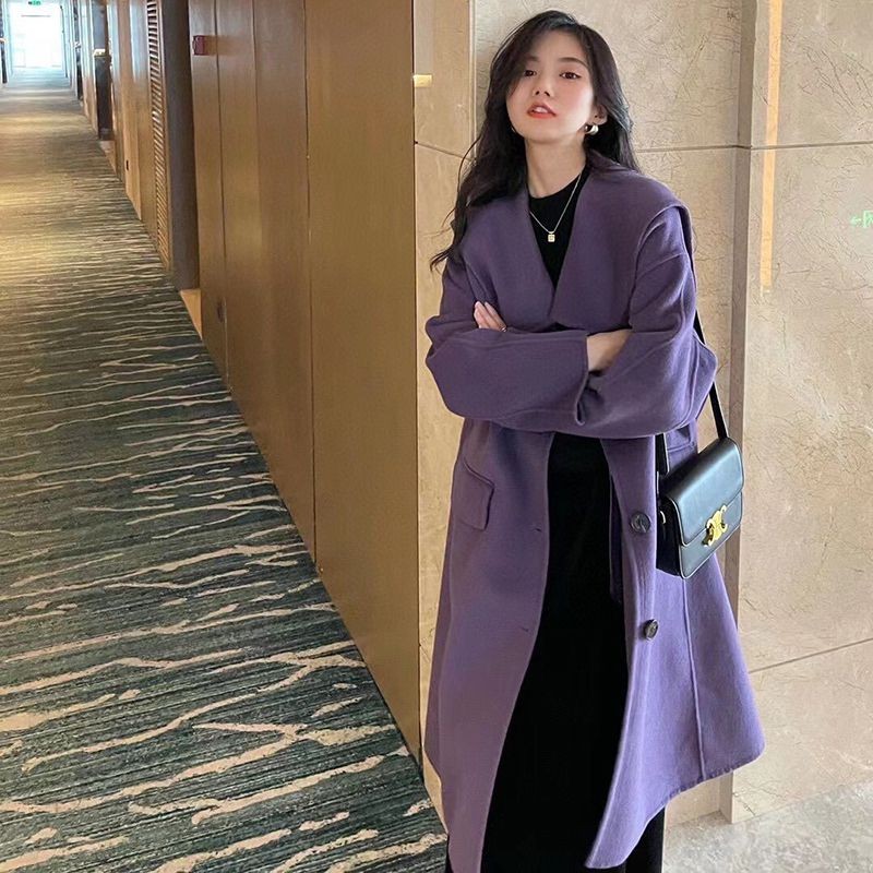 Love at first sight? Max Mara 101801 Icon Coat fake purple maz77981 Love at first sight? Max Mara 101801 Icon Coat fake purple maz77981