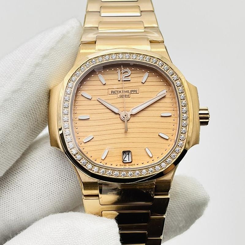 Eye-catching color Patek Philippe Nautilus replica about 34mm PAL00283