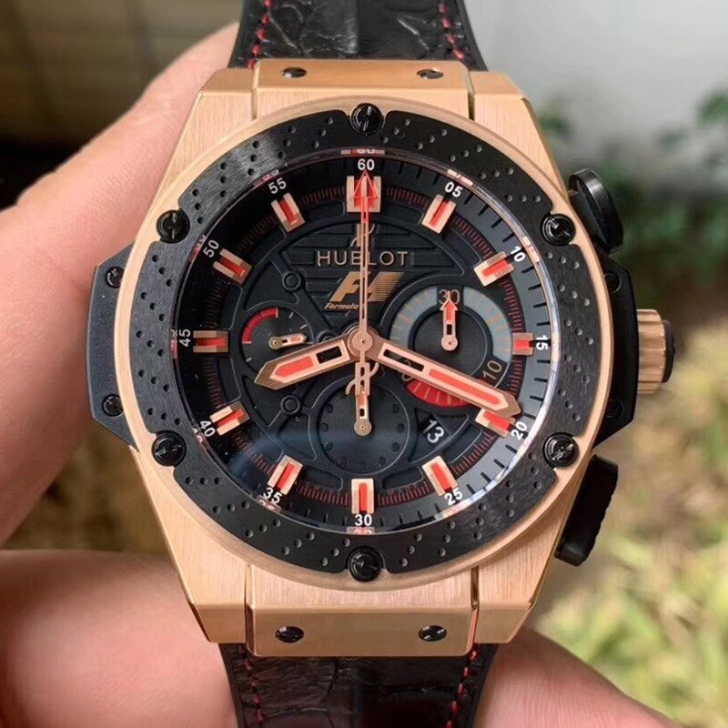 Eye-catching color Hublot replica King Power F1 India Limited to 200 pieces worldwide 703OM1138NRFM11