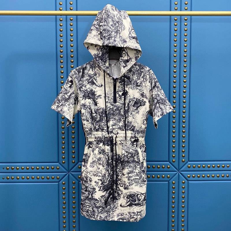 Classic and popular Dior Oblique midi dress replica dem49564