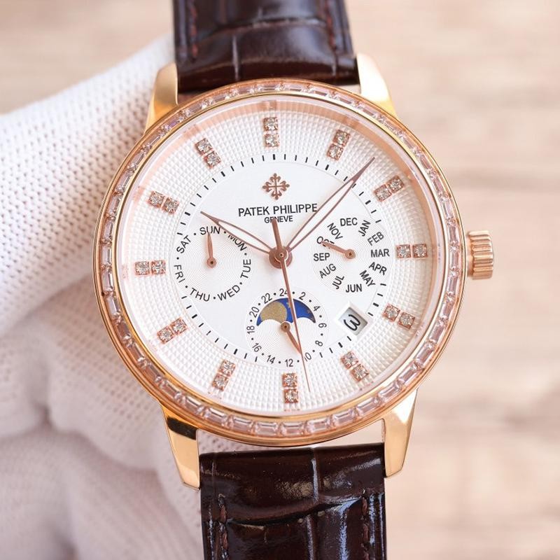 Rare color Patek Philippe Calatrava replica 2 colors approx. 40.0mm paq95775