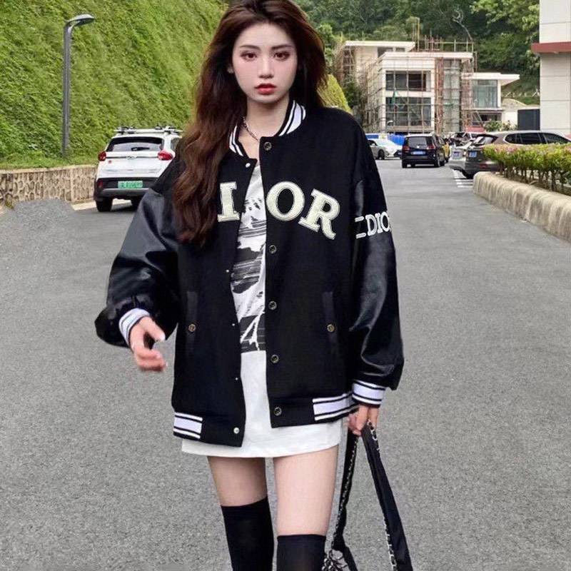 Extremely eye-catching! Dior ★ SALE! Copy textured casual jacket des06153