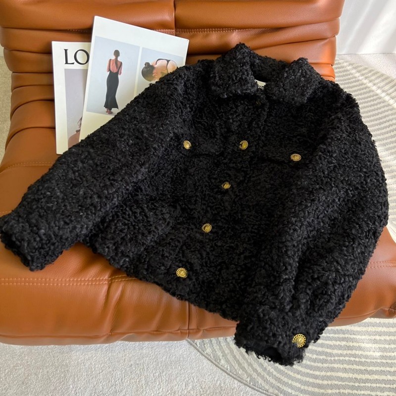 Domestic Saint Laurent Jacket Replica Wool & Silk Duffle Coat Sap68362 Domestic Saint Laurent Jacket Replica Wool & Silk Duffle Coat Sap68362