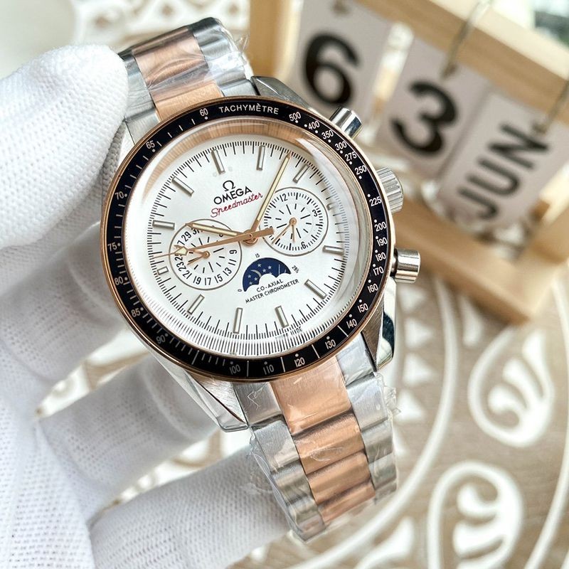 [Tax included] Omega Speedmaster replica Moonphase Co-Axial Master Chronometer 44.25mm 304.23.44.52.06.001
