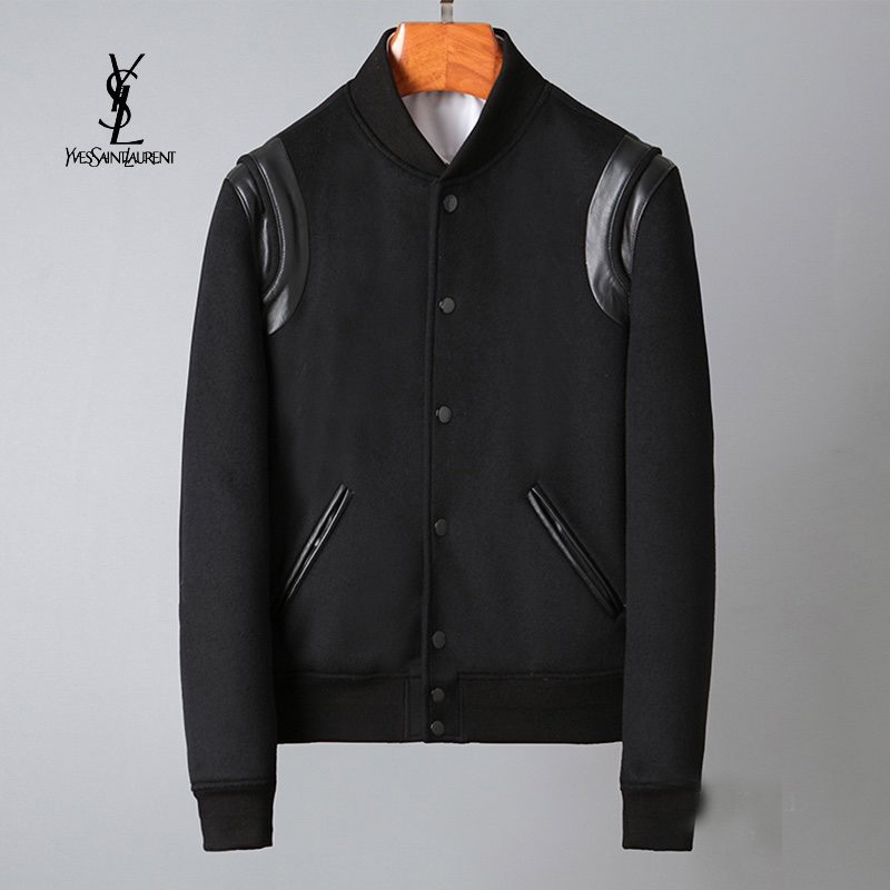 Popularity rising ★ Saint Laurent replica ★ Teddy men's bomber jacket Sap23851 Popularity rising ★ Saint Laurent replica ★ Teddy men's bomber jacket Sap23851