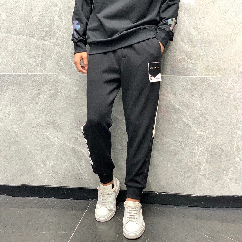 [Not available in Japan] Jil Sander Pants Replica Monogram Cotton Sweatpants Jit51000