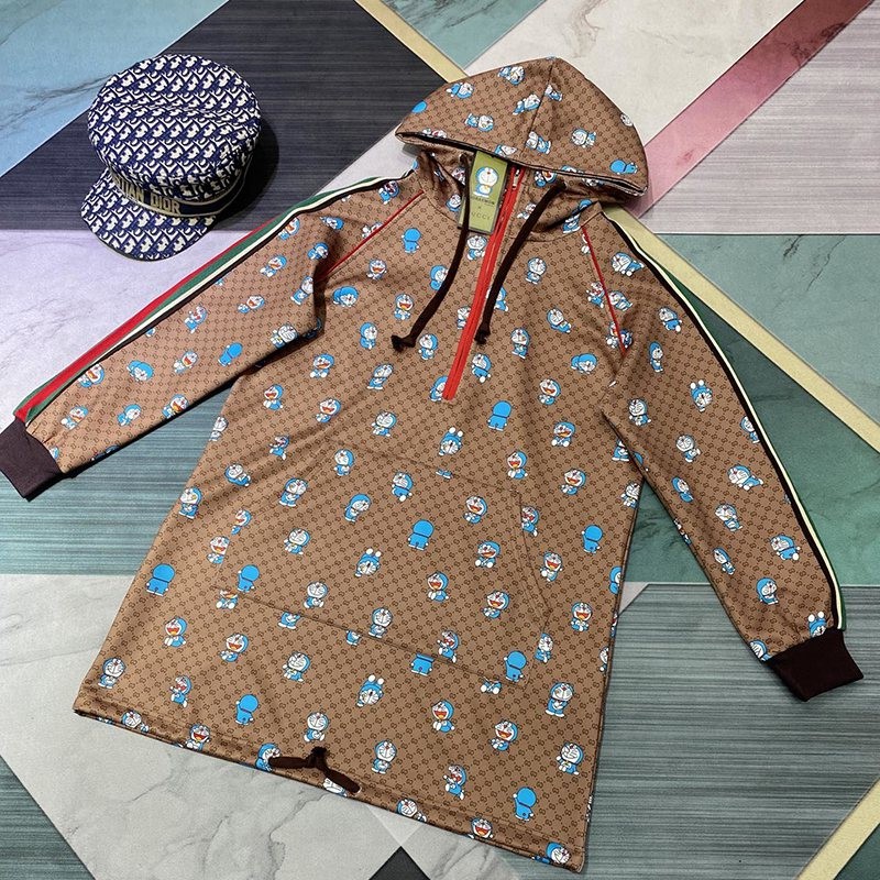 Very popular! Gucci Doraemon x Gucci nylon jacket replica gum80321