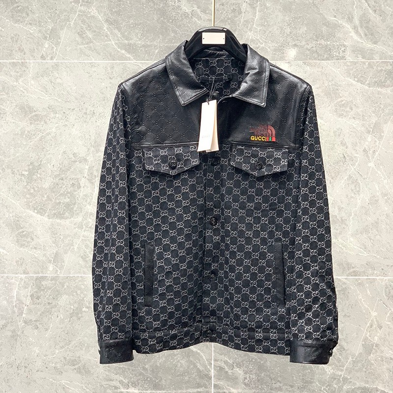 Want it? Super limited edition? Gucci x North Face GG canvas jacket gue24021