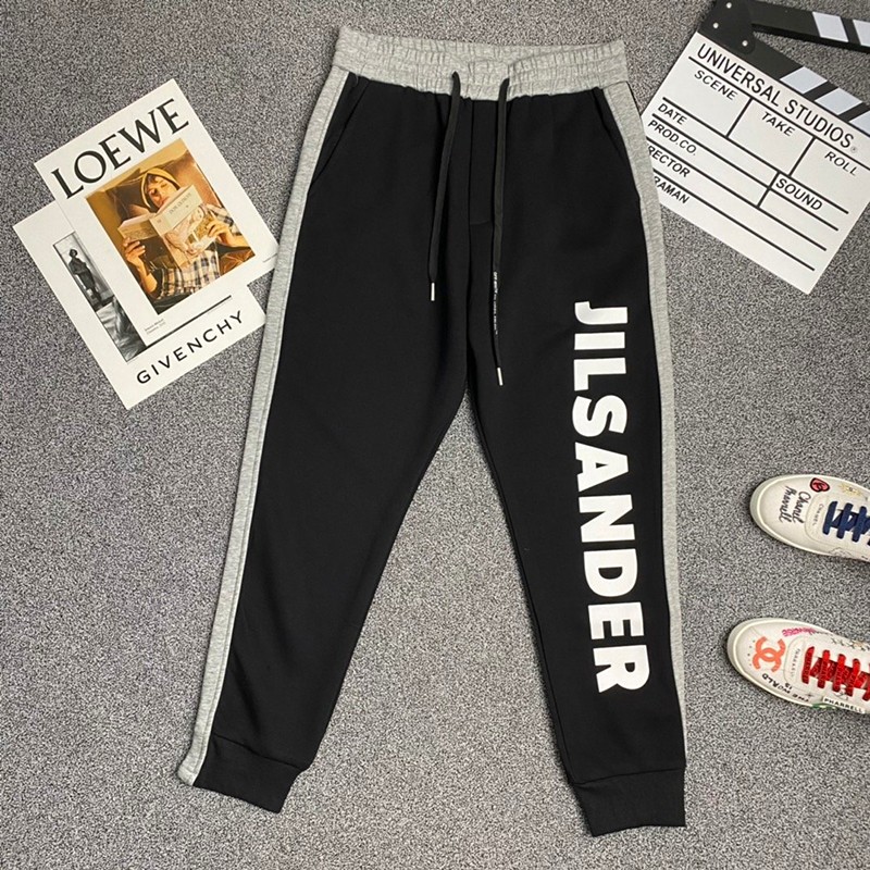 The hottest topic! Jil Sander pants replica Monogram★Cotton sweatpants Jiy22762