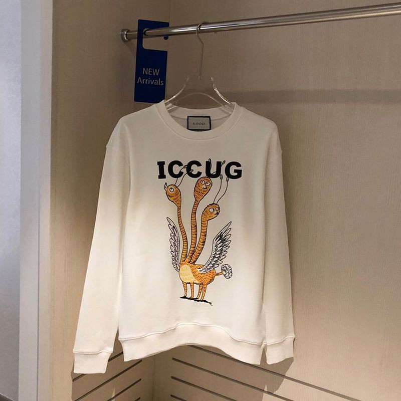 New Spring Items [Gucci] Freya Hartas ICCUG Copy Print Hoodie guq49627