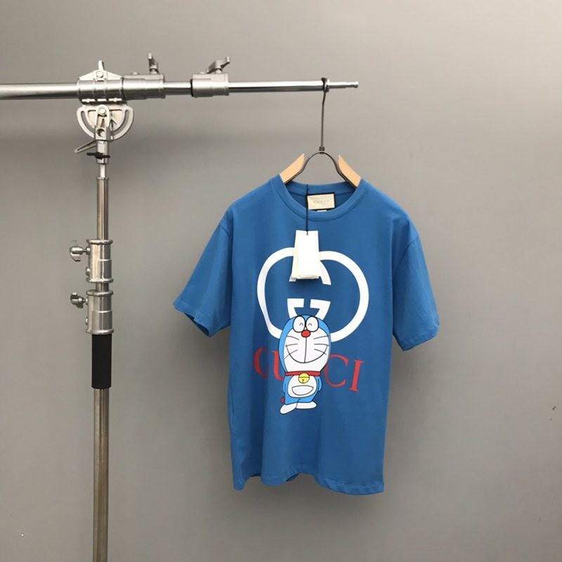 Very popular all over the world? Gucci x Doraemon copy ★ collaboration ★ oversized T-shirt gut14628