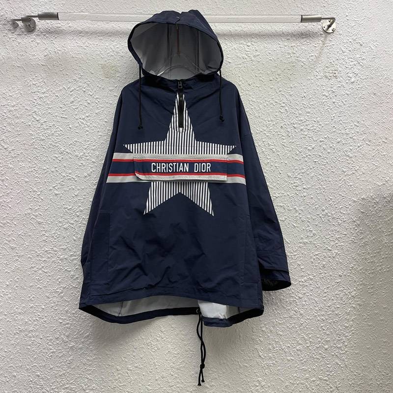 [Limited Edition] New Dior Alps Anorak Hoodie Replica for Men and Women, Free Shipping, Star Quilted deb16176