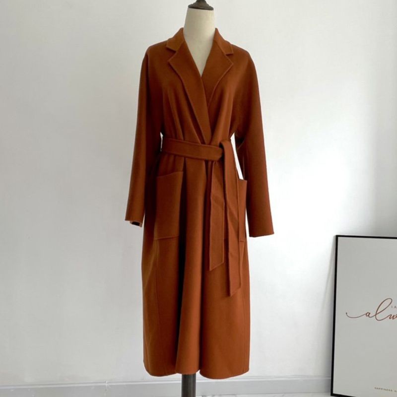 Classic Max Mara Replica Ludmila Cashmere Coat Red May59851 Classic Max Mara Replica Ludmila Cashmere Coat Red May59851