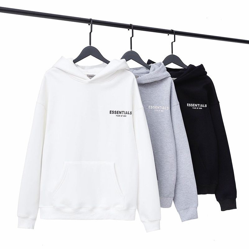 ☆Super popular☆ Fear of God copy Essentials hoodie 3 colors fit77248