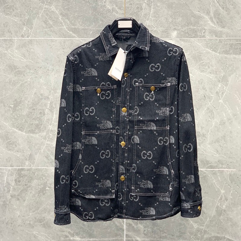 Cumulative sales total number 1! Gucci GG canvas jacket gur55179