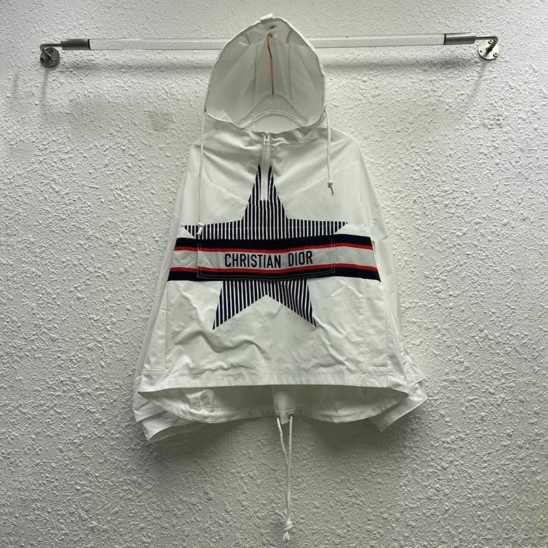 Classic Dior Alps Anorak Hoodie Replica for Men and Women, Free Shipping, Star Quilt, dea39555