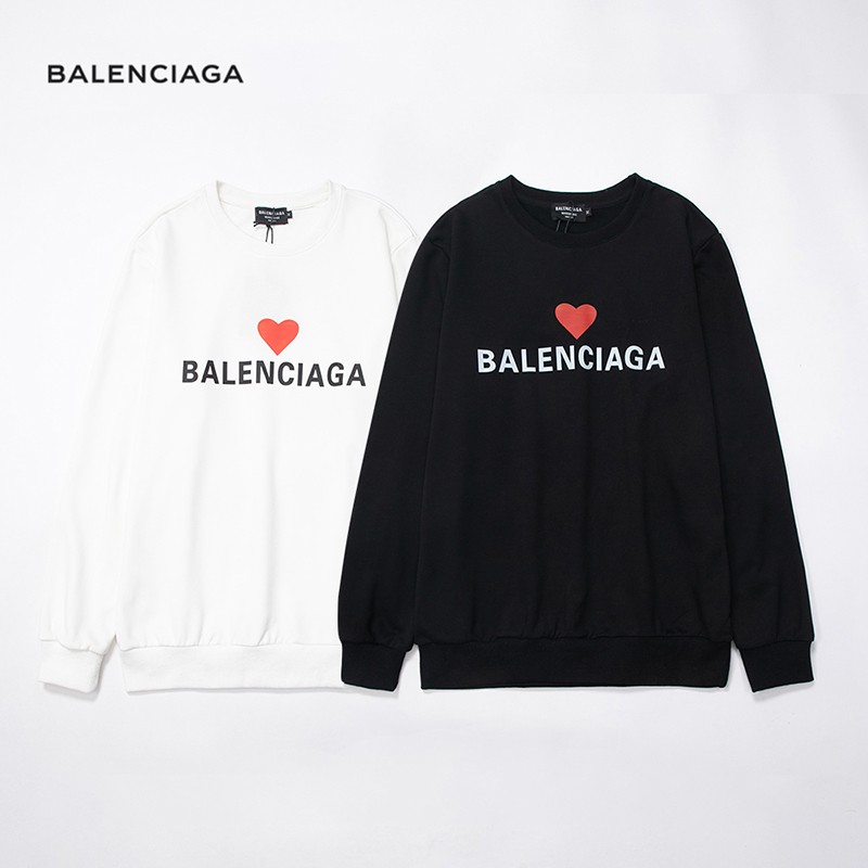 Latest [Balenciaga Sweatshirt Fake] QIXI Wide Fit Logo bae07596