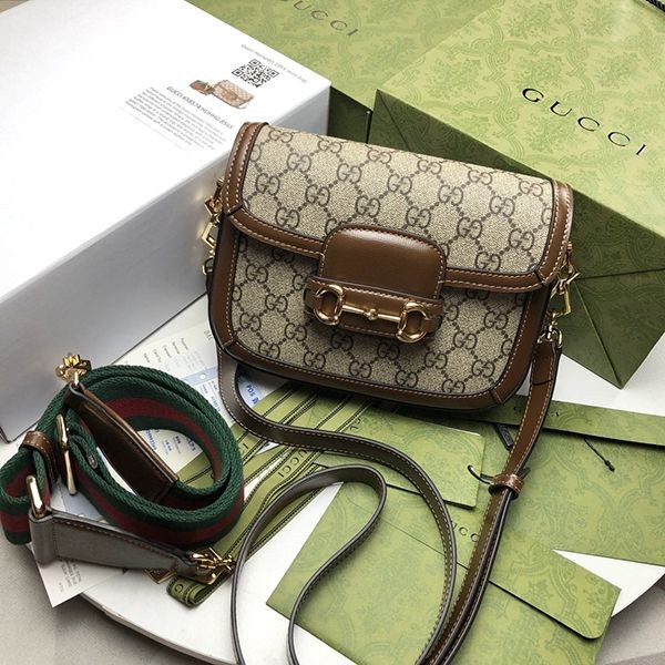 Gucci Horsebit 1955 Mini Bag Copy GG Supreme gg210820124 Gucci Horsebit 1955 Mini Bag Copy GG Supreme gg210820124