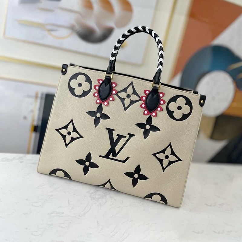Classic Louis Vuitton On the Go GM Replica LV Crafty Tote Bag M45372