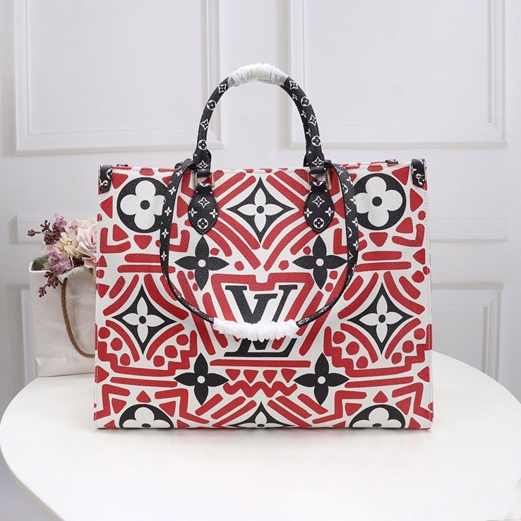 [New] Louis Vuitton GM LV Crafty Tote Bag Monogram On the Go