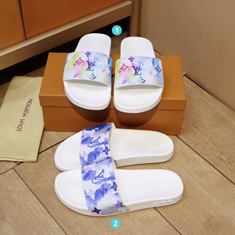 Tracked shipping Louis Vuitton Waterfront fake sandals vuz10892