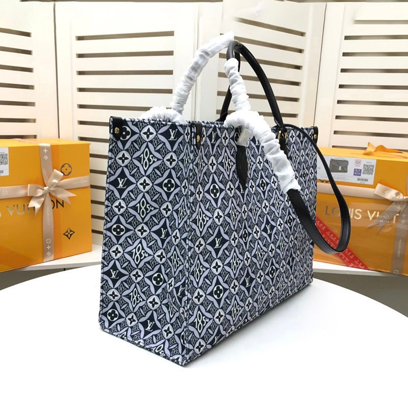 No customs duties? Louis Vuitton On the Go GM Replica Since 1854 Monogram Flower M57207