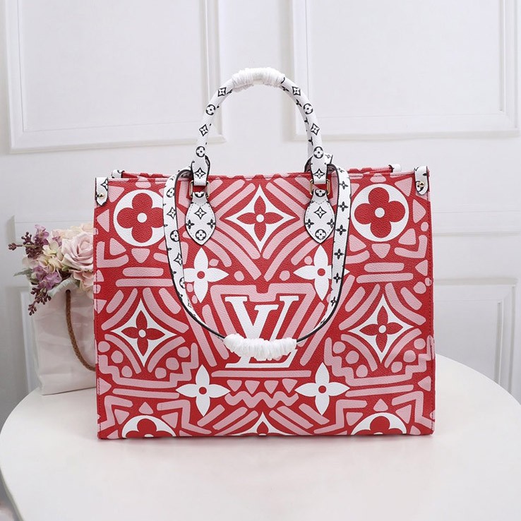 [New] Louis Vuitton On the Go Replica GM LV Crafty Tote Bag vuc06211