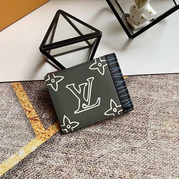 Rare color Louis Vuitton wallet replica Monogram Portefeuille patchwork folding wallet vuf57212 Rare color Louis Vuitton wallet replica Monogram Portefeuille patchwork folding wallet vuf57212