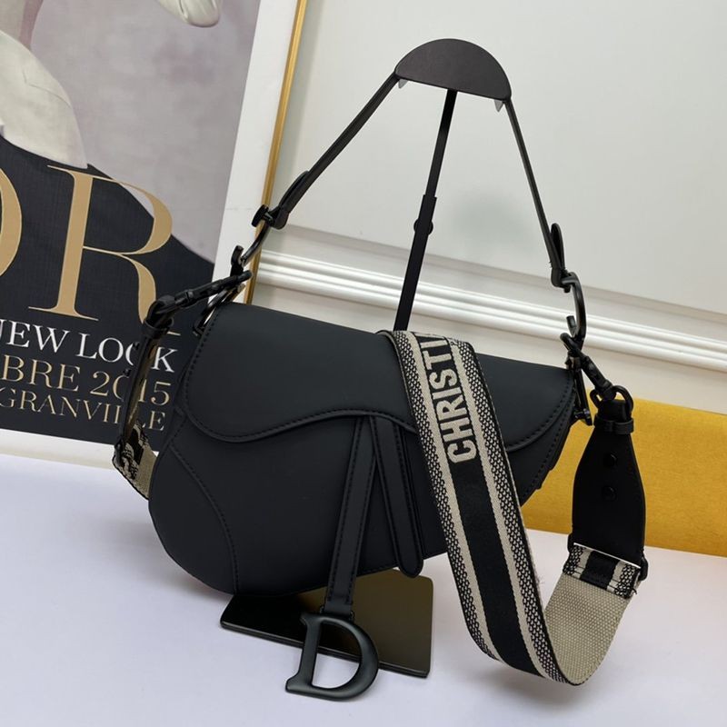 Eye-catching color Dior Latte color saddle bag replica ultra matte calfskin M0446SLLO_M989