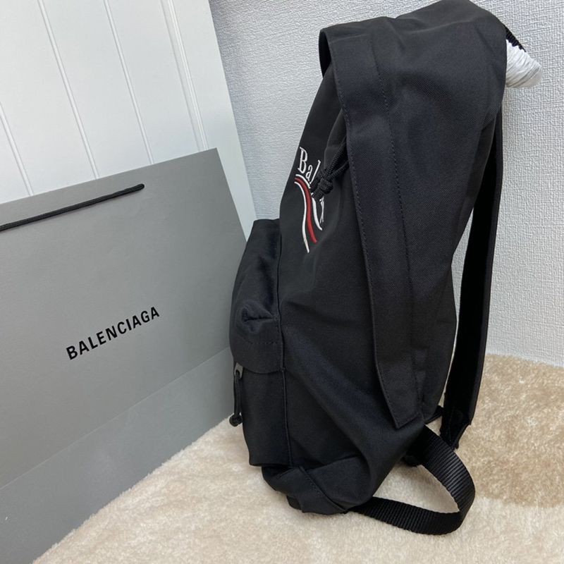 Ready to ship Balenciaga backpack copy backpack black 5032219WB451000