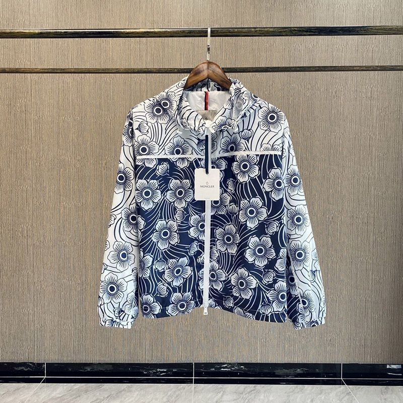 Not available in Japan 21SS [Moncler jacket replica] Keragan floral nylon jacket 0931A761005956R770