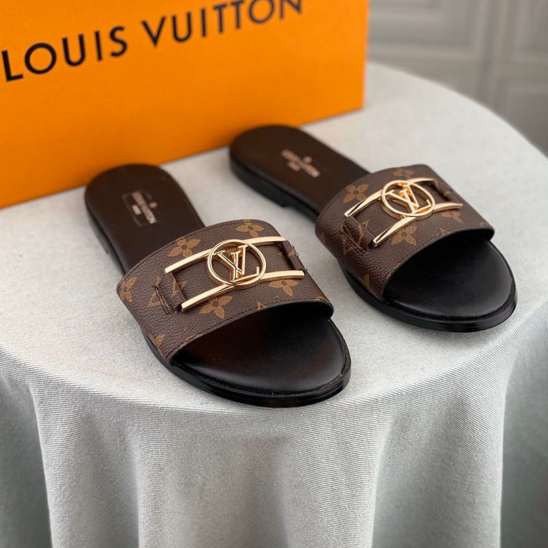 Not available in Japan? Louis Vuitton shoes replica flat mules brown Rockit 1A64MN vuc46816