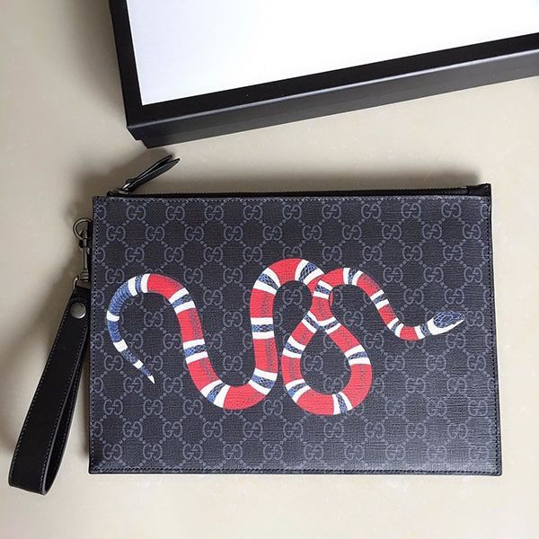 Gucci Kingsnake GG Pouch Replica Clutch Bag gg210820039