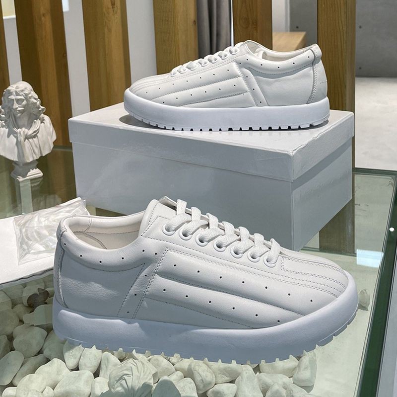 Eye-catching color Maison Margiela copy platform sneakers in white MAB36217 Eye-catching color Maison Margiela copy platform sneakers in white MAB36217