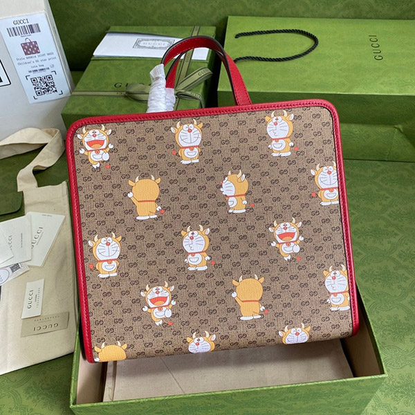New Spring Items [Gucci] Cow Doraemon x Gucci Fake Tote Bag gug23103