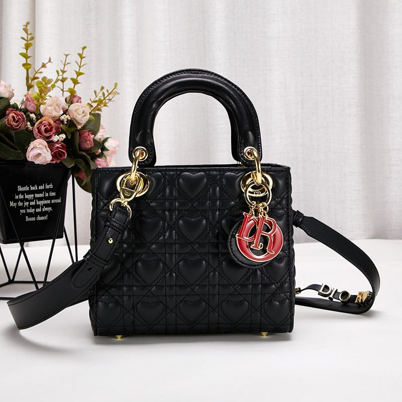 Dior handbag shoulder bag fake lambskin popular M0538OCEA_M900