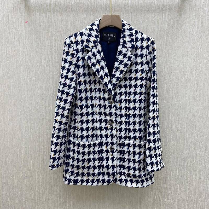 ☆Super popular☆Replica Chanel tweed wool coat fake shv10766