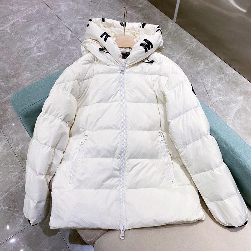 Eye-catching color Moncler copy unisex hooded down jacket mop86541