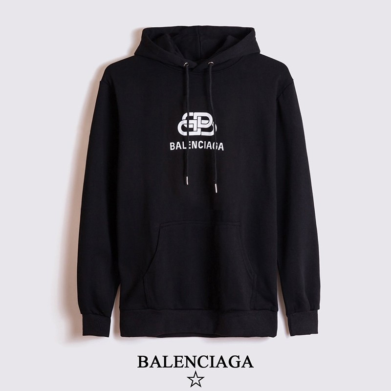Hard to find Balenciaga hoodie replica * BB logo printed sweatshirt black bay30075 Hard to find Balenciaga hoodie replica * BB logo printed sweatshirt black bay30075