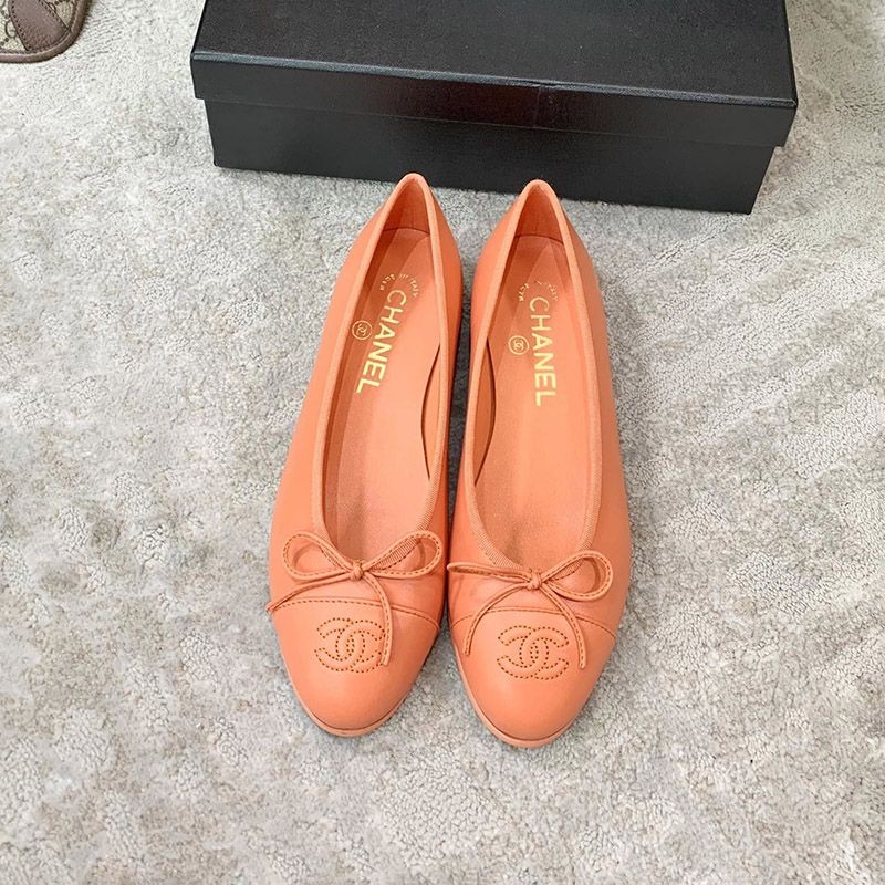 Rare color, cute (Chanel) ballet flats, fake, very popular shr74065