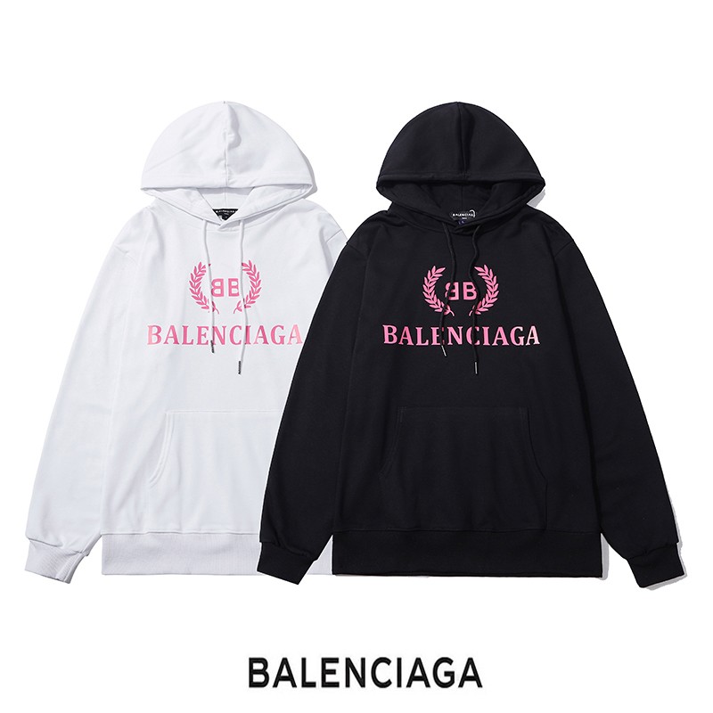 21-22AW Balenciaga Embroidered BB Hoodie Light Jersey 2 Colors ban35729