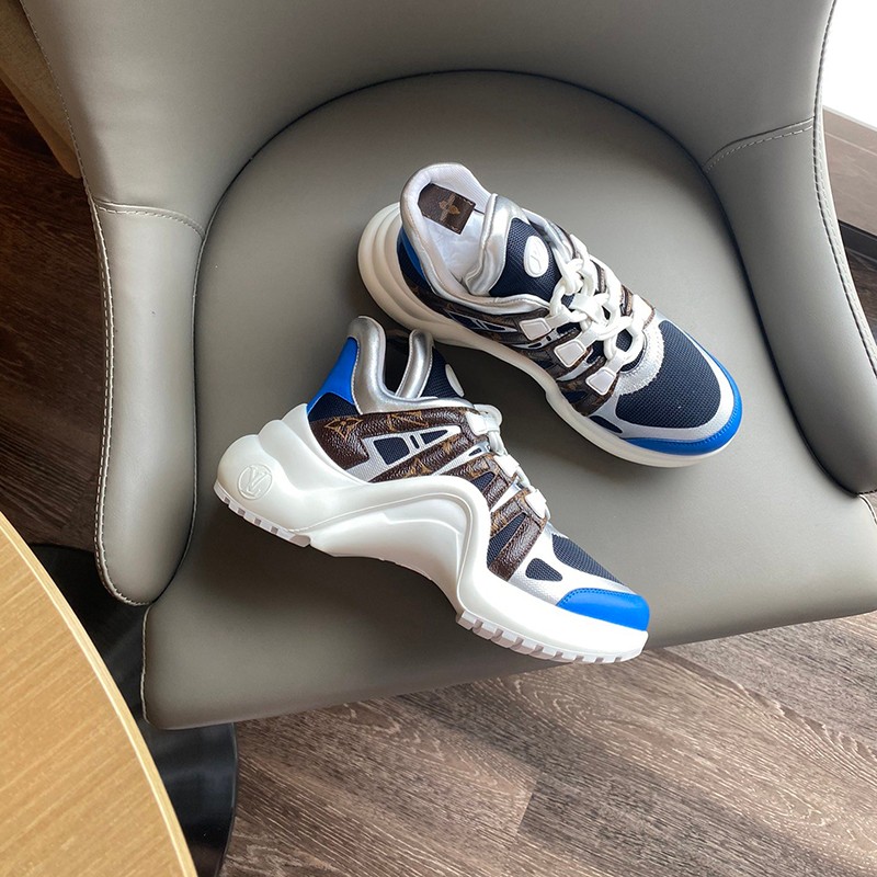 Hard to find Louis Vuitton sneakers replica | LV Arclight line logo vuo93335