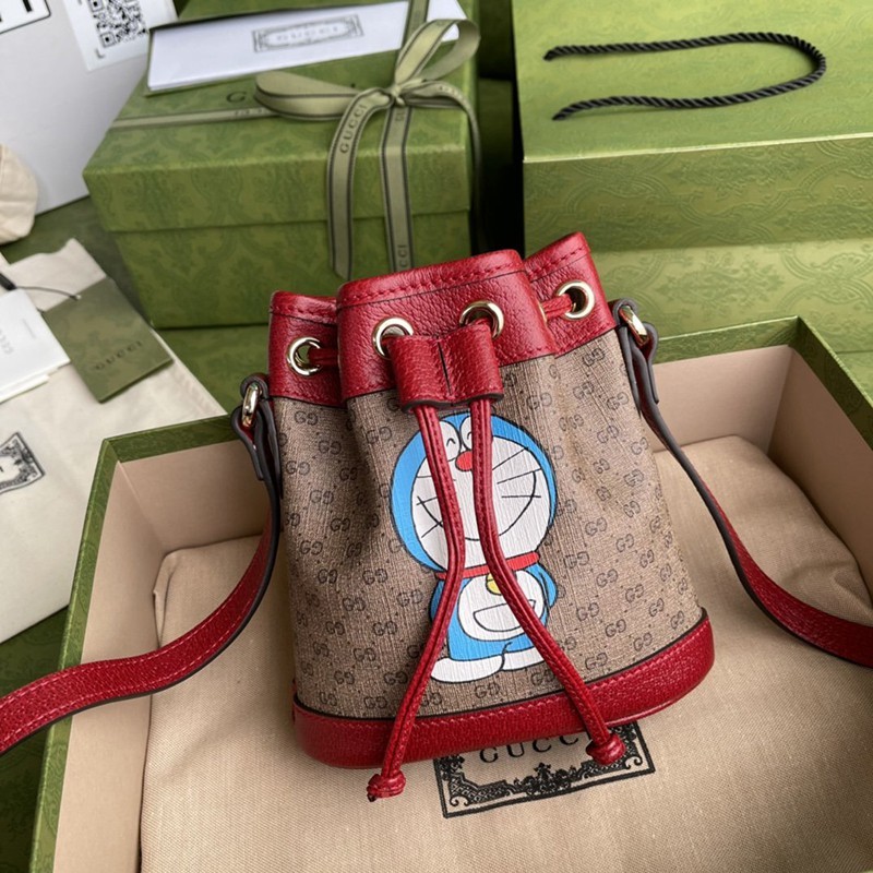 ★Popular in Japan!! Doraemon x Gucci★GG logo mini bucket bag copy Gucci Doraemon guf08986 ★Popular in Japan!! Doraemon x Gucci★GG logo mini bucket bag copy Gucci Doraemon guf08986