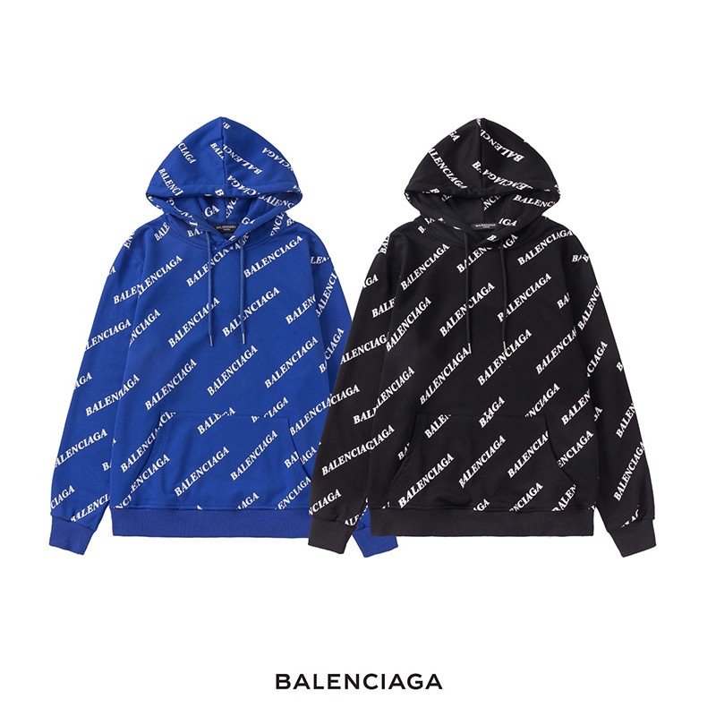Very popular [Balenciaga hoodie copy] Logo medium fit hoodie 2 colors 600583TIV715011