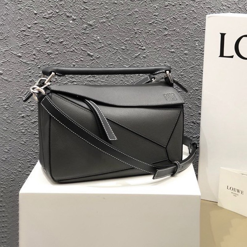 21AW New Loewe Puzzle Bag Replica Tricolor Shoulder Bag lob61267