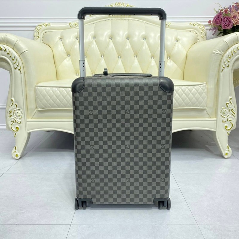 Classic Louis Vuitton Suitcase Replica Horizon 50 Damier Black N23209